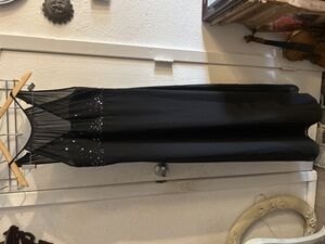 Elegant Long Black dress by Michelangelo